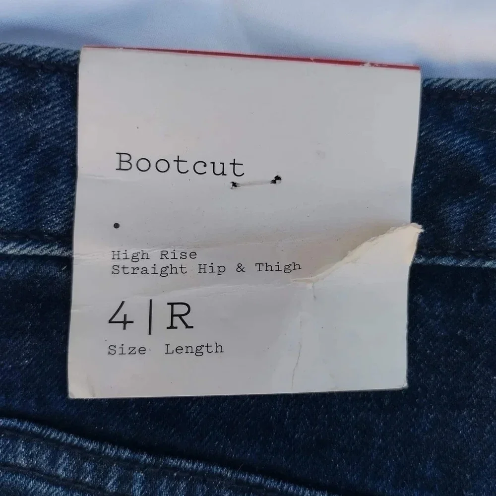 NWT- A New Day high rise blue jeans. C36 - Picture 8 of 9